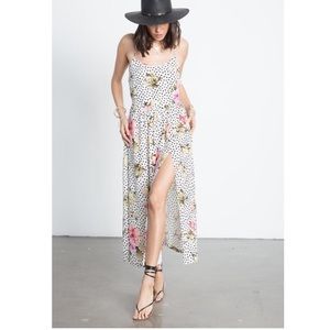 Stillwater Sun Dressed Midi Island Breeze  size XS